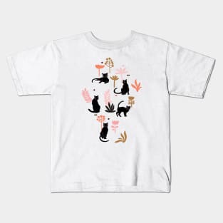 cat garden Kids T-Shirt